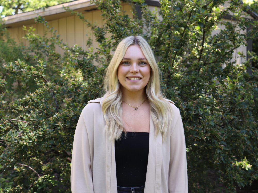 An outdoor portrait of Chelsea Olson
